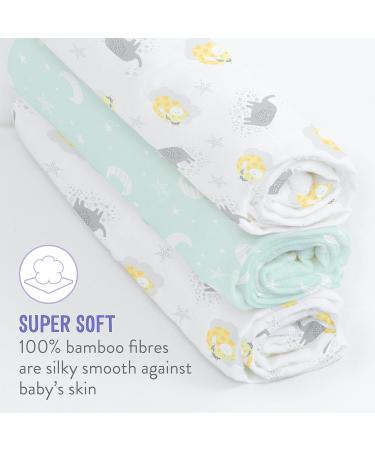 Bambino Mio Muslin Squares - Super Soft Bamboo Blankets in Dreamland - Buy Online on GoSupps.com