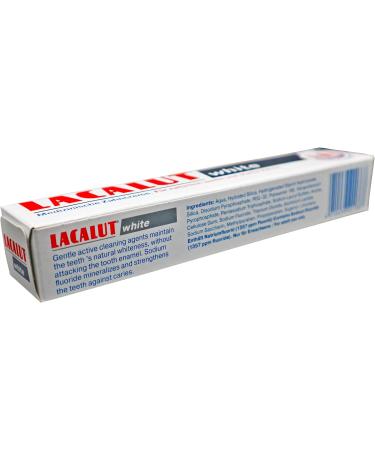 LACALUT White Toothpaste 75ml - Brighten Your Smile | International Shipping Available - Buy Online on GoSupps.com