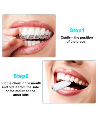 20 Pack Aligner Tray Chewies - Colorful Seaters for Aligner Trays | Light Pink, Red, Green, Lavender, Light Yellow - Buy Online on GoSupps.com
