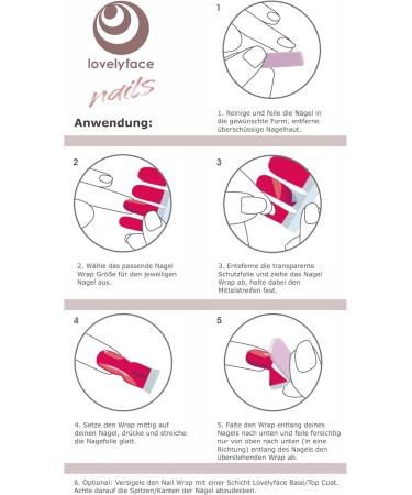 Monochrome Lovelyface Nail Wraps | Self-Adhesive Nail Stickers & Long-Lasting Nail Polish Foils - Non-Toxic - Shop Now! - Buy Online on GoSupps.com