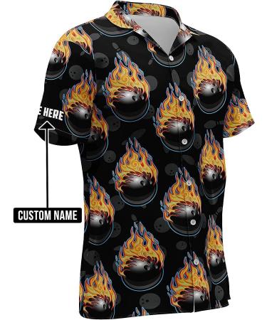 Personalized Team Name Bowling King Pin Hawaiian Shirt | Men's & Unisex S-5XL Style 3 - Buy Online on GoSupps.com