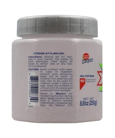 Xtreme Wet Line Styling Gel Extra Hold - 8.8 oz (Pack of 2) | International Shipping Available - Buy Online on GoSupps.com