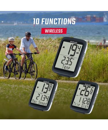 Sigma Sport BC 10.0 WL | Premium Wireless Bicycle Computer | Easy-to-Use | Advanced Functions for Cyclists | International Shipping Available - Buy Online on GoSupps.com