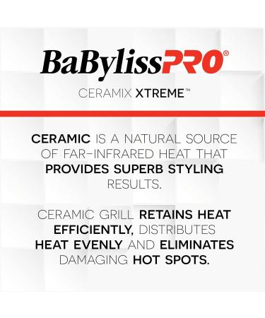 BaBylissPRO Ceramix Xtreme Ceramic Hairdryer 1 Red - Buy Online on GoSupps.com