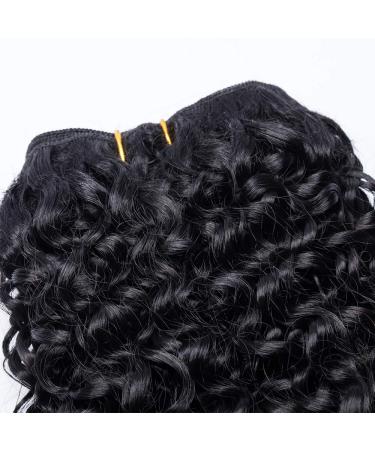 SEGO Brazilian Hair Extensions - One Piece Water Wave Bundles | Dark Black Human Hair Weave - Buy Online on GoSupps.com