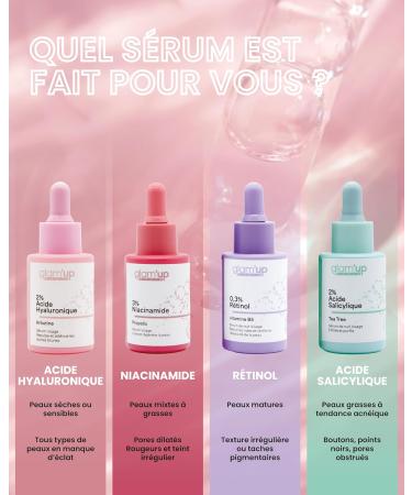  Glam Up Glam Up Paris - Plumping Face Serum - 2% Hyaluronic Acid - Arbutin - Moisturizing - Reduces Dark Spots - K-Beauty - 30 ml - Buy Online on GoSupps.com