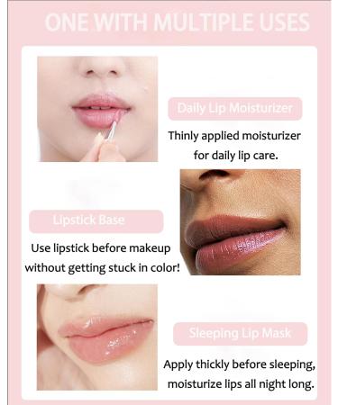 Lip Sleeping Mask Set 5 Pcs Moisturizing Lip Balm for Repair Dry Cracked Lips Deep Hydrating Overnight Lipgloss Day&Night Non-Sticky Lips Primer Moisturizer Balms Women Lipoil Care Christmas Gift #5Pcs - Buy Online on GoSupps.com