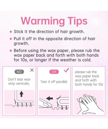 Beauty7 Eyebrow Wax Strips - 48 Pre-Cut Strips & 6 Clean Oil Towels | Pain-Free Persian Waxing for Perfect Eyebrows - Buy Online on GoSupps.com