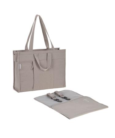 L SSIG baby changing bag with changing mat stroller attachment sustainably produced/GRE Tote Up Bag taupe - Buy Online on GoSupps.com
