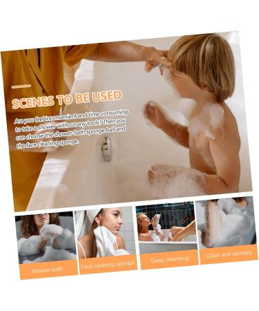 NOLITOY 10 Pcs Exfoliating Bath Sponges - Honeycomb Shower Sponge Set for Deep Cleansing & Spa Experience - Buy Online on GoSupps.com