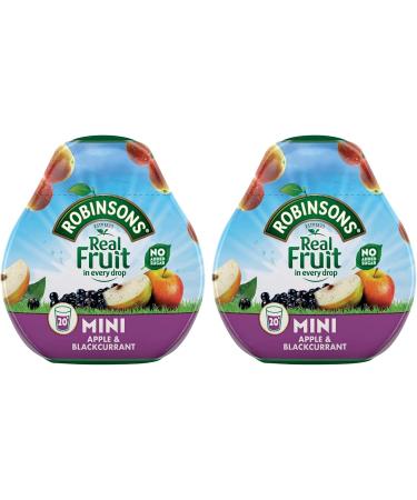Robinsons Mini 2-Flavour Bundle - Apple & Blackcurrant, Orange - No Added Sugar, Low Calorie 4 x 66ml - Buy Online on GoSupps.com