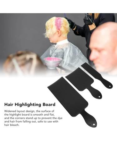 3pcs Hair Dye Board Slip Resistant Frosted Handle Hair Dye Highlighting Board for All Hair Foils Hair Dye Longs and Short Board Coloring Sets - Buy Online on GoSupps.com