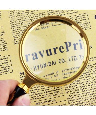 Magnifying Glass 10 Times The high-Definition Reading Handheld Portable Optical Elderly 10X The Optical Glass HD Eye fine Work fine Made in China - Buy Online on GoSupps.com