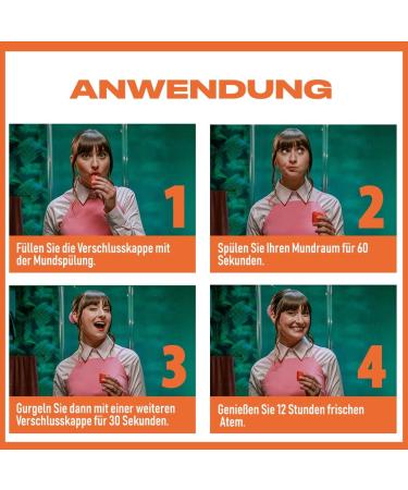 Buy The Breath Co Mouthwash 500ml - 12-Hour Fresh Breath Alcohol-Free Antibacterial Gum Care Mild Mint Aroma - Buy Online on GoSupps.com