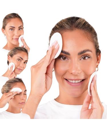 16x Reusable Makeup Remover Pads | 100% Bamboo Cotton | Washable Vegan & Eco-Friendly | Includes Laundry Net - Buy Online on GoSupps.com