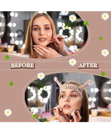 Shop Molain Chicken Strap Spa Facial Wash Headband - Cute Fleece Elastic Makeup Forehead Strap for Women - Khaki Hair Accessory - Buy Online on GoSupps.com