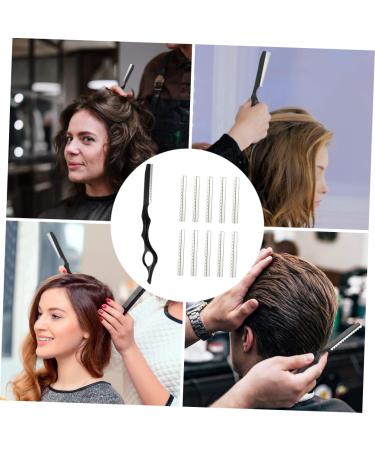 Minkissy Hair Cutting Razors Set - Stainless Steel Hair Clipper Kit for Home Haircuts & Styling - Buy Online on GoSupps.com