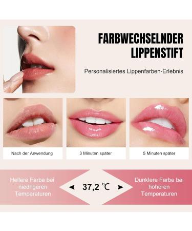  ARCHIDATE Color-changing lip balm moisturizing and brightening lipstick with hyaluronic acid and gold leaf for softer fuller lips. - Buy Online on GoSupps.com