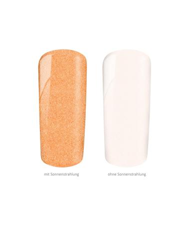 UV LED Effect Gel - Solar Glimmer Apricot Orange - Studio Quality - Made in Germany - 5ml | International Shipping Available - Buy Online on GoSupps.com