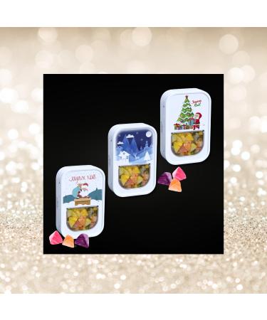 Set of 3 Boxes of Traditional Multifruit Berlingots - Special Christmas Edition - Gourmet Gift for the Holidays - Guest Gift - Sweets - 200g - Buy Online on GoSupps.com
