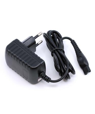 Chargeur compatible avec Philips Bodygroom Series 3000 BG2024/15 BG2025/32 BG2026/32 BG2028/32 BG3005/15 BG3010/15 (Remplace SSW-1789EU) avec chiffon de nettoyage d' cran mungoo