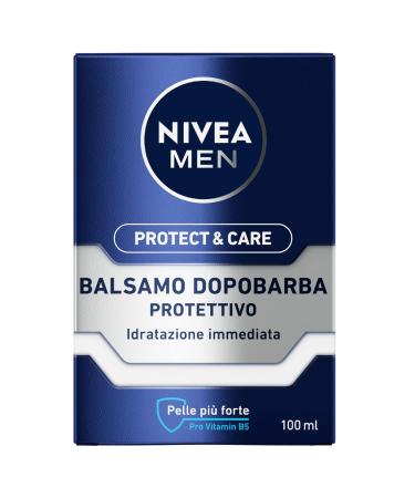 Nivea Men Protect & Care After Shave Balsam - Aloe Vera Vitamin E & Pro Vitamin B5 - 3 x 100ml | Moisturizing Balsam for Men - International Shipping Available - Buy Online on GoSupps.com