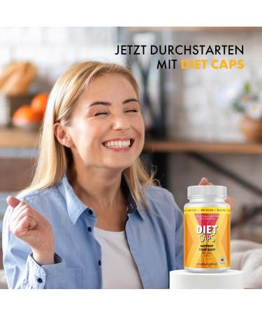 Buy Diet Caps with Garcinia Cambogia - 90 Capsules for Men & Women | Best Weight Loss Supplement - Buy Online on GoSupps.com