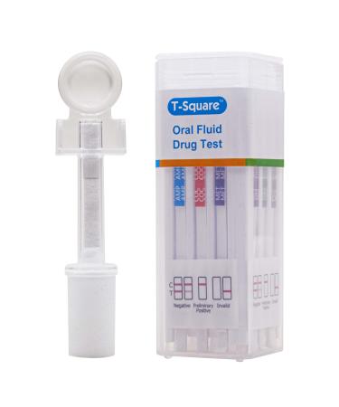 Prime Screen 5 Pack 7 Panel Oral Saliva Drug Test Kit, Employment and Insurance Testing (AMP, COC, MET, OPI, OXY, PCP, THC) - ODOA-376