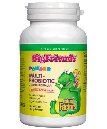 Natural Factors BigFriends Multi-Probiotic Powder 3 Billion 2 oz (60 g)