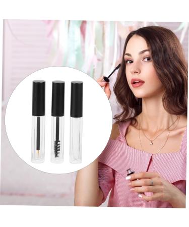 FOMIYES 6pcs Eyeliner Eyelash Bottle Transparent Mascara Eyelashes Clear Lipgloss Lip Gloss Tubes Plastic - Buy Online on GoSupps.com