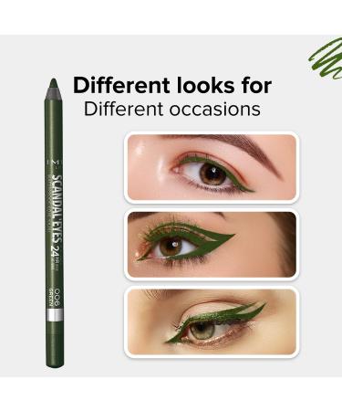 Buy Rimmel Scandal'eyes Waterproof Liner - Green 1.2g | Fast International Shipping - Buy Online on GoSupps.com