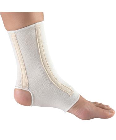 Champion Ankle Brace Open Heel Flexible Stays Knit Elastic X-Large