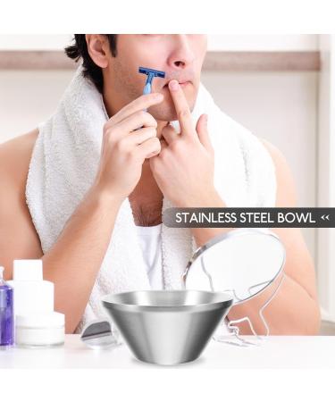 Premium Stainless Steel Shaving Cups Dressoos Razi Cup for Men | Essential Razor Accessories & Grooming Gear - Buy Online on GoSupps.com