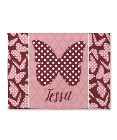 YouCustomizeIt Personalized Polka Dot Butterfly Microfiber Screen Cleaner