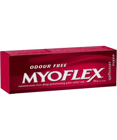 Pain Relief Rub - Odourless Menthol Free Non-Greasy | Deep Penetrating Muscle & Joint Pain Relief | 100g Extra Strength for Ages 2 - Buy Online on GoSupps.com