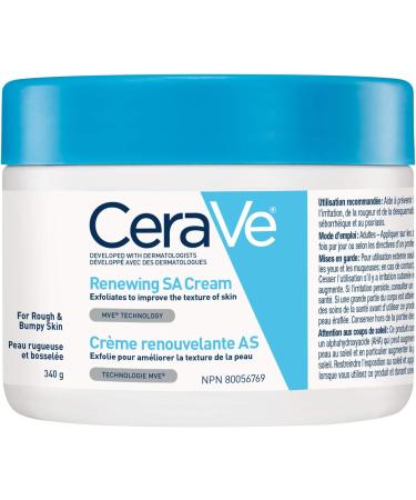 CeraVe Renewing SA Cream 340g + CeraVe Salicylic Acid Cleanser (Series SA Smoothing BHA) - Buy Online on GoSupps.com