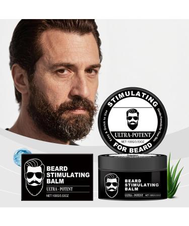 Natural beard butter for men moisturizing and revitalizing organic butter for growth for daily grooming after winter care winter travel dates social occasions - Buy Online on GoSupps.com