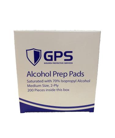 Sterile Alcohol Prep Pads Medium - Box of 200 - Buy Online on GoSupps.com