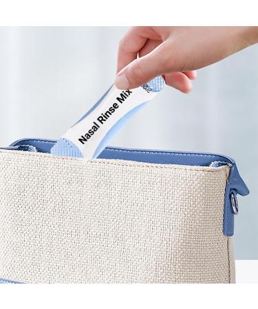 Neti Pot Nasal Rinse Salt for Nasal Shower for Adults & Kids (2.4g) - 60 Count - Buy Online on GoSupps.com