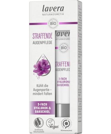 Lavera Tightening Eye Care with Triple Hyaluron & Bakuchiol - Paraben-Free Organic Vegan - 15ml - Buy Online on GoSupps.com