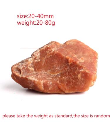 Room Decoration 1PC 20-80g Natural Beautiful Red Urine Rough Gemstone Freeform Raw Minerals Gift Reiki Crystal Stones Beautiful Crystal (Color : Red Urine Size : 30-40g) 30-40g Red urine - Buy Online on GoSupps.com