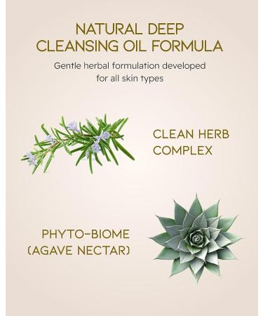 BEYOND Phytoganic Makeup Cleansing Oil - Vegan Gel Cleanser for Heavy Makeup Removal | Korean Skin Care (6.8fl oz - Buy Online on GoSupps.com