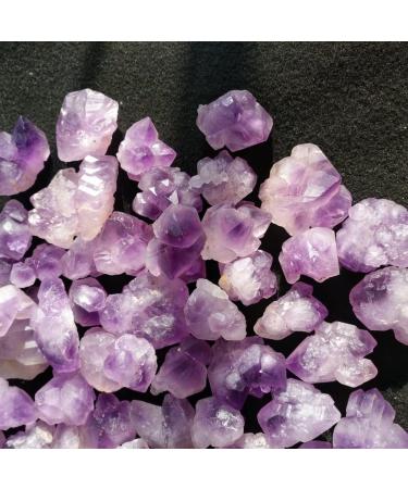 Crystal Rough Home Decoration 500g Natural Skeletal Purple Amethyst Cluster Quartz Crystal Point Display Specimen s - Buy Online on GoSupps.com