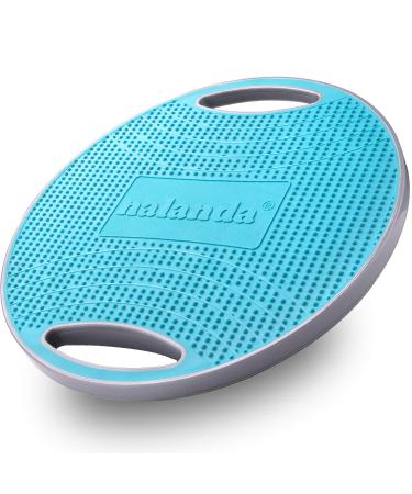 NALANDA Wobble Balance Board, Core Trainer for Balance Training and Exercising, Healthy Material Non-Skid TPE Bump Surface, Stability Board for Kids and Adults