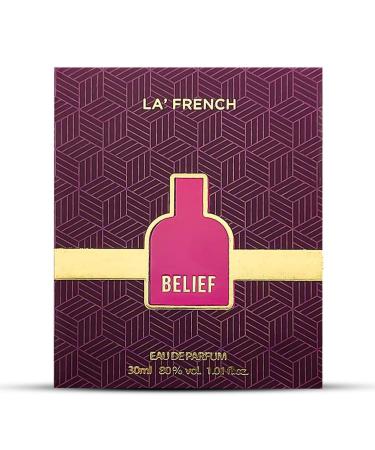 HU Belief Perfume 30ml for Men | Eau De Parfum | Long Lasting | Premium Luxury | Fresh Fragrance Scent | Travel-Friendly Perfume | Date Night Perfume - Buy Online on GoSupps.com