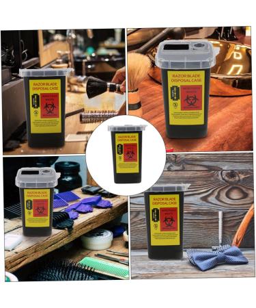 Buy FRCOLOR 10 STK Blade Storage Box - Safe & Eco-Friendly Broken Blade Recycling Container for International Shipping - Buy Online on GoSupps.com