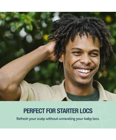 Rinseless Dry Shampoo for Locs | Vegan No Rinse Scalp Cleanser for Dreads Braids & Sisterlocks | Waterless Workout Hair Care - Buy Online on GoSupps.com