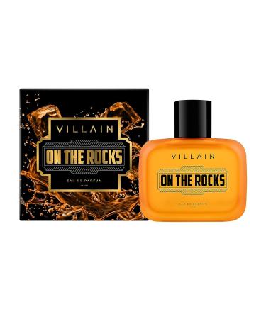 Villain On The Rocks Eau de Parfum for Men | Woody & Citrus Long Lasting Fragrance - 100ml