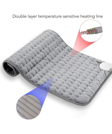 Electrically Heated Ceiling & Adjustable Temperature Heating Pillows - Washable Soft Overfall for Shoulders Neck & Knees | Ideal for Home & Office | Winter Comfort - Buy Online on GoSupps.com