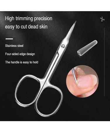 CHJHJKG Nail Clippers (Beauty) Cuticle Scissors Nail Cuticle Clippers Trimmer Dead Skin Remover Stainless Steel Professional Nail Art Tools Cuticule Cutter - Buy Online on GoSupps.com
